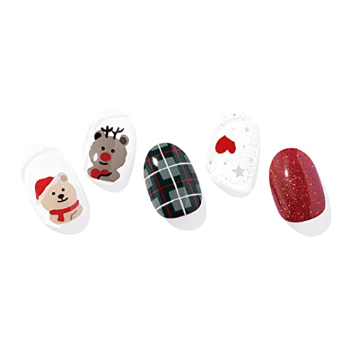 ohora公式 N Gomdolph & Santagom:ND-321/ ohora gelnails nail オホーラ ネイル ジェルネイル カラー ネイルシール ジェルネイルシール ネイルパーツ ジェルネイルキット カラージェル パーツ キット セルフネイル ネイルステッカー おうちネイル ネイルデザイン 簡単ネイル 人気デザイン ネイルオイル ネイルチップ [並行輸入品]
