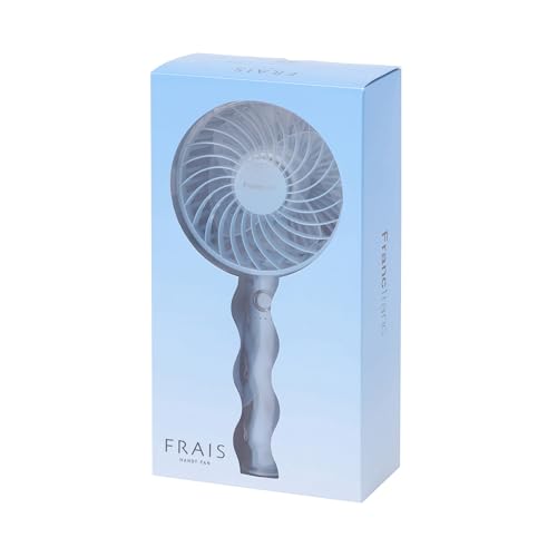Francfranc フレ ハンディファン ウェーブ ブルー の商品画像 1
