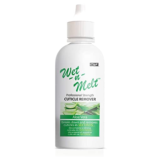 Cuticle Remover Gel, Softener For Nails, Aloe Vera, 4 Oz - Professional Strength, Pedicure And Manicure, Quickly Soften And Moisturize, Removes Cuticle In Seconds #TOP1