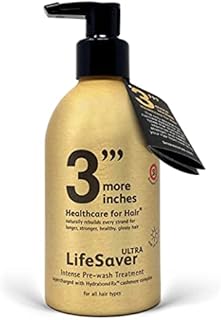 3'''More Inches LifeSaver Ultra Intense Pre-wash Treatment 325ml - Double Concentration Hair Repair -Broken Bond Restore Treatment -Sulphate Free, No Added Fragrance -Hair Care by Michael Van Clarke