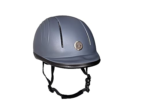 TuffRider Starter Basic Horse Riding Helmet | Comfortable Protective Equestrian Head Gear - SEI Certified -Gray - XS by TuffRider - Used condition - US$47.49