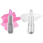 Winky Lux Lavender & Rainbow Glitter Confetti Balm - Hydrating ph Lip Balm, Natural Pink Tint with pH Color Changing, Moisturize & Soften Lips While Leaving Sheer Pink Tint, with Vanilla Scent