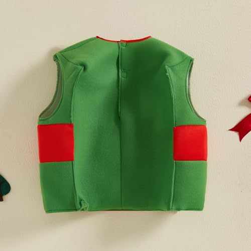 Disfraz Navideño Infantil sin Mangas para Niños y Niñas miniatura 7