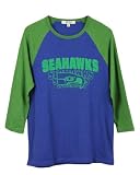 Junk Food Clothing Seattle Seahawks All American Raglan - Medium