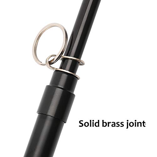 Image of MEASUREMAN Heavy Duty Dual Head Truck Tire Gauge, Solid Brass Body, Black Painting, Aluminum Slide, with Hook, Range 10-150psi /kpa