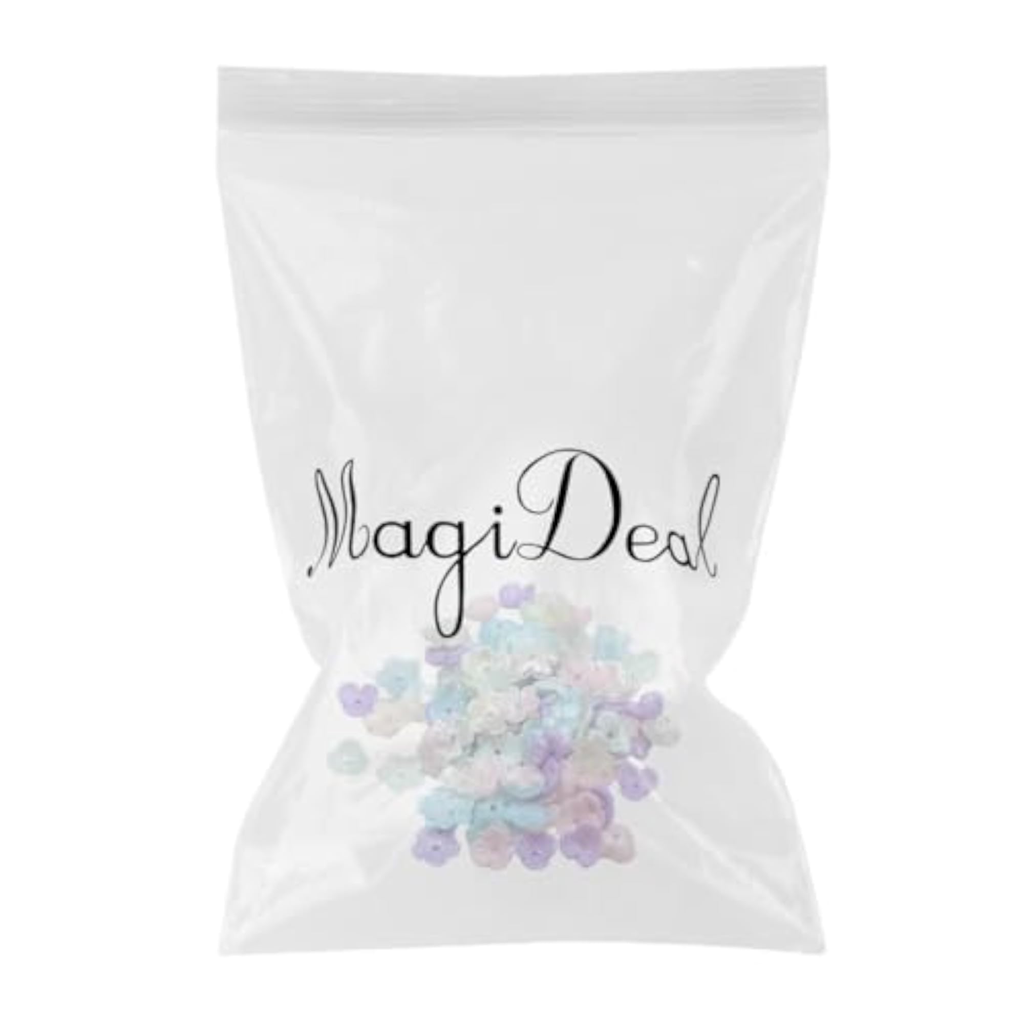 Multicolor Plum Blossom Shape DIY Hair Accessory, 100 Pieces