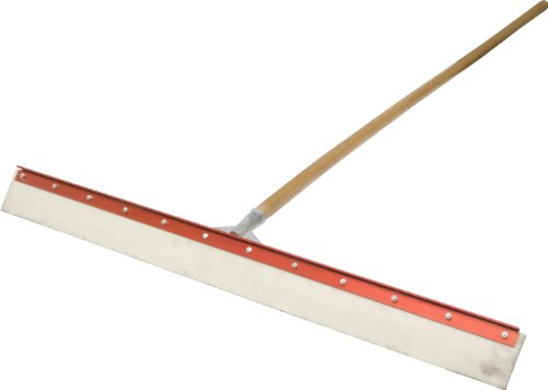 MARSHALLTOWN The Premier Line RED700255 30-Inch Slant Edge Asphalt Squeegee with 60-Inch Wood Handle