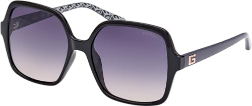 Guess GU7921-H Gafas de Sol, Mujeres, Shiny Black (Negro), Talla única
