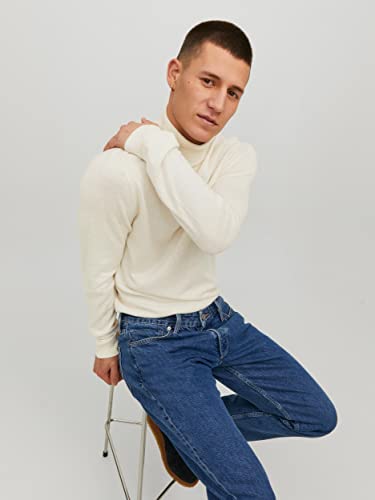 JACK & JONES - Maglione da Uomo a collo Alto