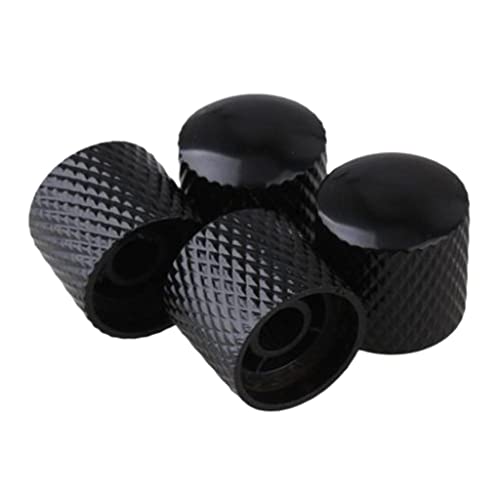 4 pièces Boutons de contrôle de tonalité de volume de guitare électrique en métal, for potentiomètre de basse de guitare… - Les Beatles, Paul McCartney, John Lennon, RIngo Starr, George Harrison 4 pièces Boutons de contrôle de tonalité de volume de guitare électrique en métal, for potentiomètre de basse de guitare… – Image 4