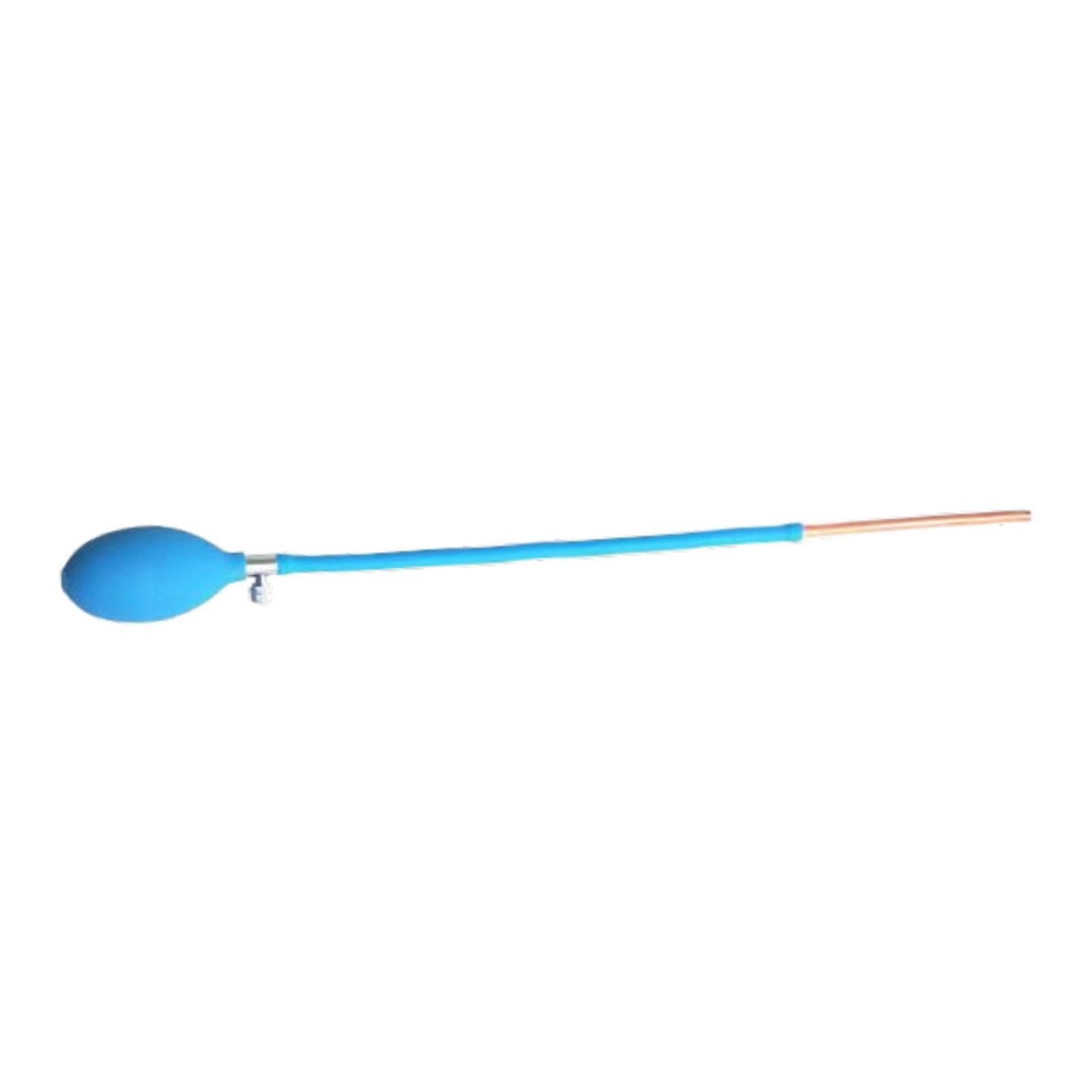 Pompe à Sucre Réutilisable En Isomalt avec Tube En Cuivre pour Création de Sucreries 3D, Blue 45x44cm