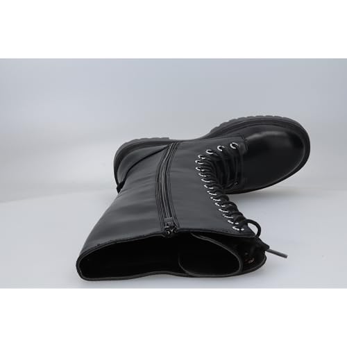 Dockers by Gerli Kinder Klassische Stiefeletten, Jungen,Mädchen Stiefeletten,Wechselfußbett,warm gefüttert,schwarz,38 EU