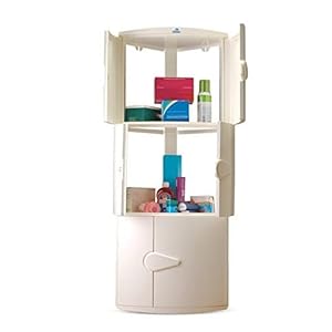 Nilkamal 3 Door Plastic Storage Corner Cabinet | Bathroom| Space & Clothes Organizer| Shelves | Living Room |Multipurpose for Home Kitchen & Office Use Nilkamal 3 Door Plastic Storage Corner Cabinet | Bathroom| Space & Clothes Organizer| Shelves | Living Room |Multipurpose for Home Kitchen & Office Use