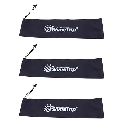 Mipcase Bolsa De Transporte para Bastones De Trekking 3 Uds. Bolsa para Postes De Tienda Bolsa para Bastones De Senderismo Funda para Mochila De Viaje Protectores para Bastones