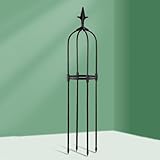 Metallobelisk-Rankgitter | Rankgitter Für Drinnen Und Draußen | Pulverbeschichteter Stahl...