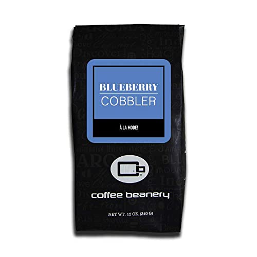 Blueberry Cobbler Flavored Coffee, Specialty Arabica Coffee, Medium Roast, 12 Ounce, Whole Bean #TOP11