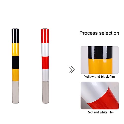 Borne de signalisation robuste en acier de 1.5 mm pour aménagement durable