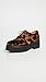 Grenson Women's Eve Oxfords, Leopard, Print, Tan, Brown, 8.5 Medium US
