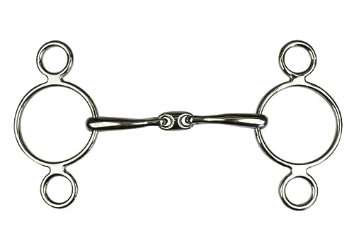 Mors Pessoa acier inoxydable olive 13,5 cm Horses pour corriger l'équilibre