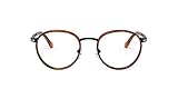 Havana Black Gafas de Vista Persol SARTORIA PO 2468V HAVANA BLACK 49/20/145 unisex