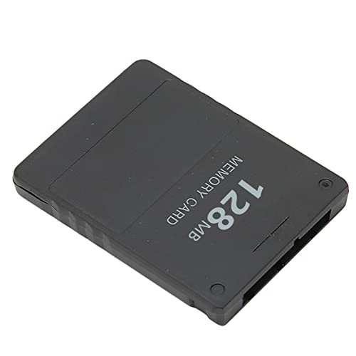 Image of PS2 Memory Card, High Speed Game Memory Card, 15% Speed Up Portable Memory Cards, Compatible with ABS PS2 Accessories Replacement for Saving Games and Information (128MB)