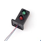 MERISHOPP® Pack of 5 1/87 Train Model Traffic Light Mini Railway Model Decoration 2 Lights|Toys & Hobbies | Models & Kits | Tools, Supplies & Engines|5 Pieces 1/87 Ho Scale Train Model Signal Lamps.