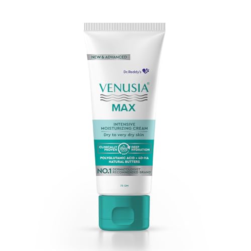 VENUSIA Dr. Reddy's Max Cream | Dermatologist Rec. for Dry to Ver...