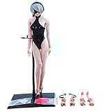 Exquisito y realista: el modelo de figuras 1/6 tiene una exquisita mano de obra, vivo y encantador, color delicado y color de piel real, elegante y hermoso