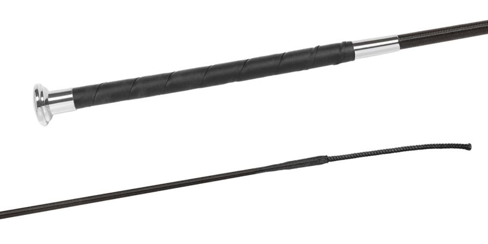 Cravache de dressage Fleck Sporty 120 cm : finis les glissements en main