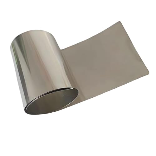 1pc Zinc Foil Sheet - 100mm/120mm/150mm Thick Metal Plate for Scientific Experiments and Industrial Applications(0.6mmx100mm)