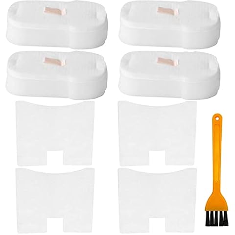 QAQGEAR HZ500EU Ersatzfilter Staubsauger für Shark Corded Stick-Staubsauger HZ500EU HZ500EUT 4 Schaumstoff und Filz Cover
