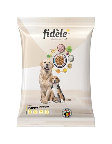 Image of Fidele+ Large Breed Puppy Food | 200g | High Protein for Growth | Strong Bones & Joints | Controlled Growth | Weight Management
