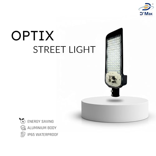 Image of D'Mak LED Street Light White Focus With Lens Waterproof IP65 for Outdoor Purposes (Pack Of 1, 100W LED Street Light,Aluminium)