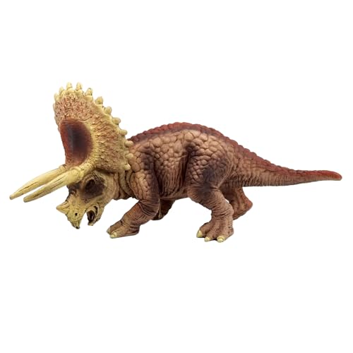 Image of Triceratops Dinosaur Toy Action Figure, Realistic Triceratop Big Dinosaurs Toys for Kids, Dinosaur Triceratops Toy for Play and Display, Jurassic Dino Toys for Boys & Girls (Triceratops)