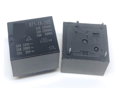Relais électrique 24V 4 pins pour boîtier de contrôle