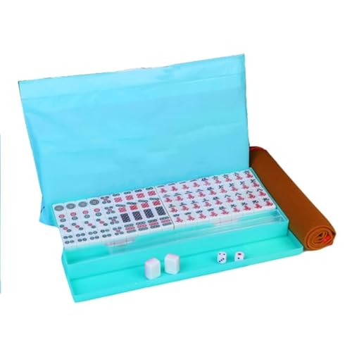 Mini Chinese Mahjong Traditional Mahjong Game Set miniatura 1