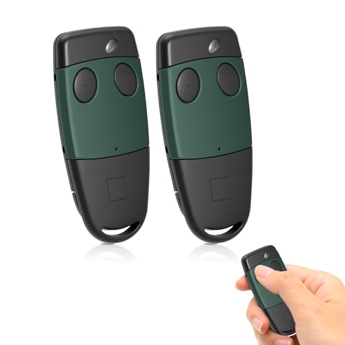 Telecommande Portail pour S449 QZ2, S449 QZ1, 433.92 MHz, 2 Canaux, TXQ4492P0, Télécommande de Portail pour Porte de Garage (2)