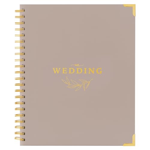 Your Perfect Day Planificador de boda, dorado floral