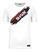 Shark Padel Camiseta Maglietta Furia, Bianco, XXXL Uomo