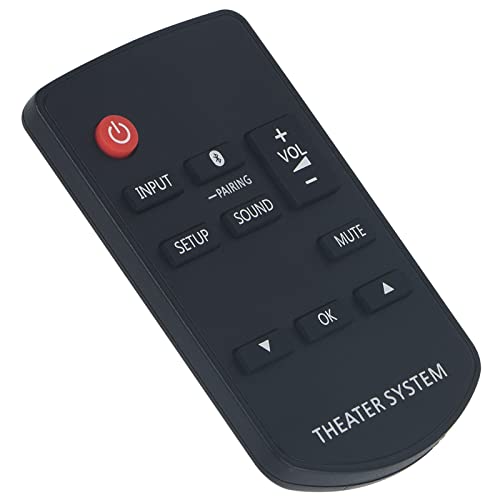 N2QAYC000121 Sub N2QAYC000098 N2QAYC000109 Replacement Remote Control Fit for Panasonic Home Theater Audio System SC-HTE80 - Image 2