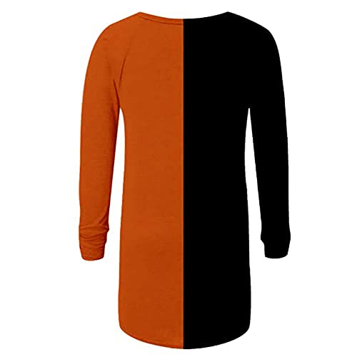 KKG Tops Tunics for Women to Wear with Leggings, Casual Loose Fit V Neck Short/Long Sleeves T Shirt4