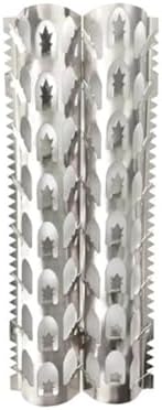Anti-Climbing Thorn Spikes - Stainless Steel Security Fence Spikes with Screws for Balcony and Railing Protection - Outdoor Safety Defense Against Intruders