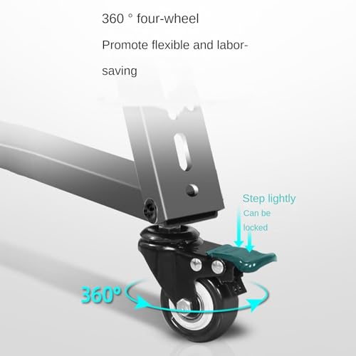 Soporte móvil para TV con ruedas para TVs 32-60 pulgadas miniatura 5