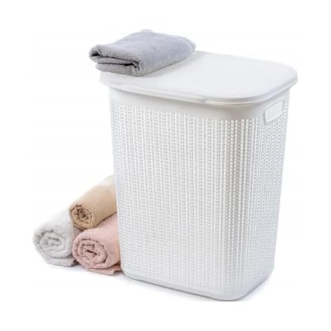 Optimal Products Plastic Slim Lid Bin Set Cover