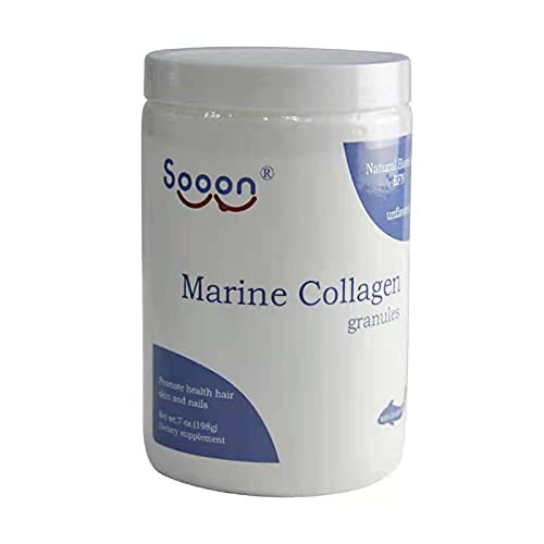 Pure Marine Collagen Peptides Granules-Hydrolyzed Wild Caught Fish Collagen-Supplement For Skin Hair Nail-Keto Friendly-Dairy Gluten And Soy Free-Unflavored #TOP1
