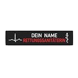 Copytec Rettungssanitäterin QRS Komplex Patch Feuerwehr Rettungsdienst #39064