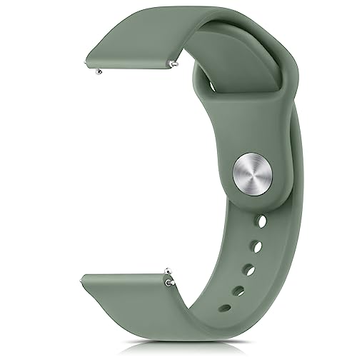 Image of Tobfit 22mm Watch Band Strap with Rust Free Button Compatible with Noise ColorFit Ultra /Ultra 2, Vision, Caliber, Pro 3 (Watch Not Included), Soft Smartwatch Straps for Men & Women