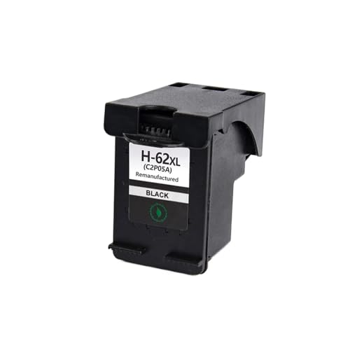 Cartuccia dinchiostro a colori rigenerato 62XL compatibile con 62 per stampanti 5640 Officejet 5740 e 57421PCS 62XL BLACK