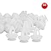 SNAGAROG 50 Pezzi Clip Fissaggio Pannelli Auto Universali Gancetti di Ritenuta in Plastica Nera Rivetti in Plastica per Carrozzeria Clips per Pannelli Auto Rivetti Plastica per Auto Clip Plastica Auto