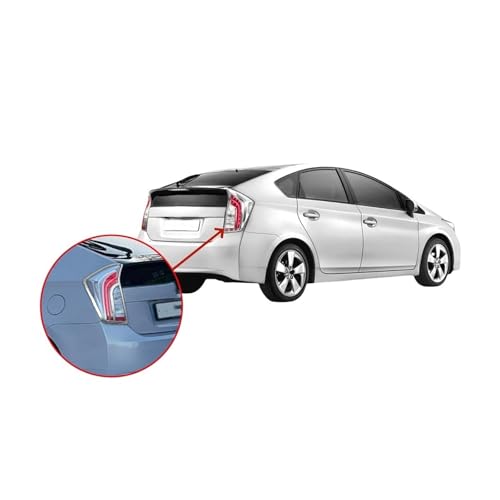 Caches phares antibrouillard en ABS chromé argent premium pour Prius 30 - 3